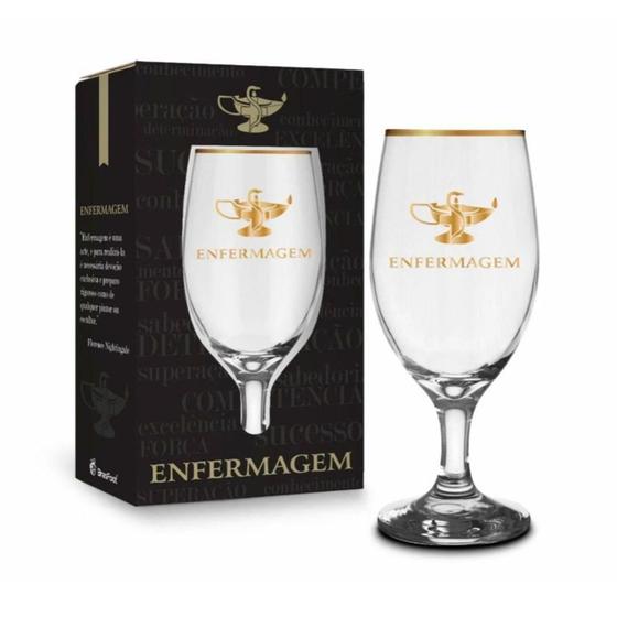 Imagem de Taça de enfermagem de vidro 330ml - Brasfoot