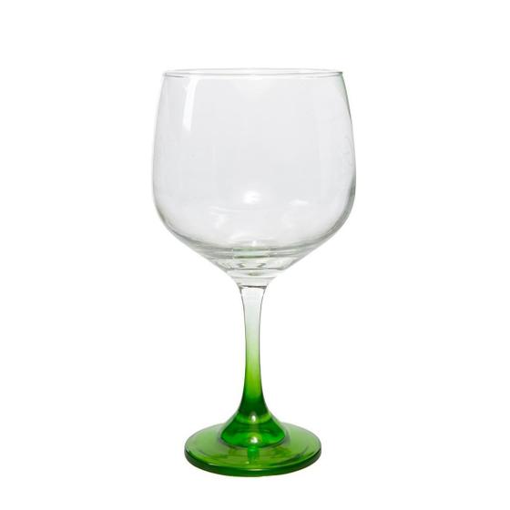 Imagem de Taça de Gin Vidro Club Ruvolo com Haste Verde 705ml