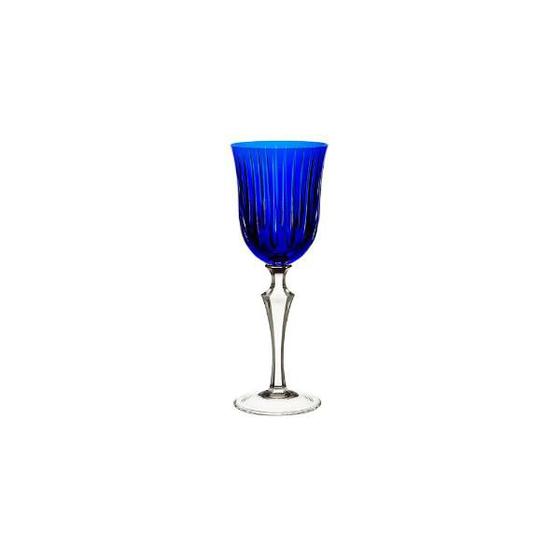 Imagem de Taça de licor em cristal Strauss Overlay 237.105.150 110ml azul escuro