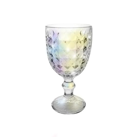 Imagem de Taça De Vidro Água Galaxy Lumini Diamond Furta Cor 360ml 1Un