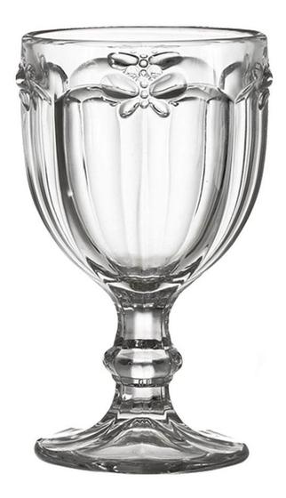 Imagem de Taça de Vidro Libélula 260ml Clear Água Suco Class Home