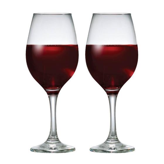 Imagem de Taça de Vidro One para Vinho Tinto 385ml 2 Pcs - Ruvolo 