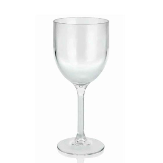 Imagem de Taça de vinho acrílico vitra 400 ml transparente