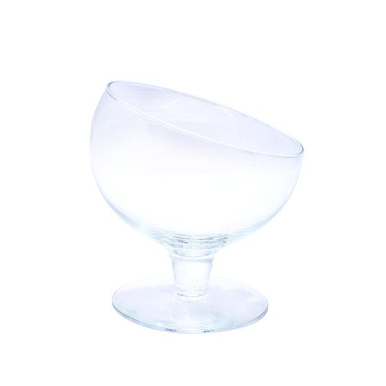 Imagem de Taça Decorativa De Vidro Bomboniere Transparente Pequena