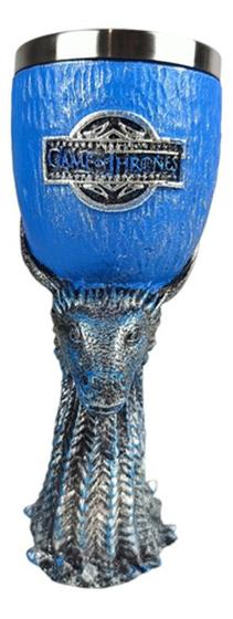 Imagem de Taça Do Dragão Game Of Thrones 3D ul Medieval Em Aço 180Ml