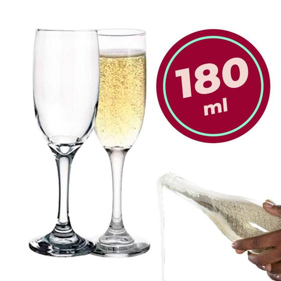 Imagem de Taça em vidro resistente e transparente 180ml de capacidade - Nadir