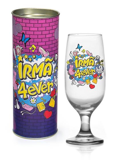 Imagem de Taça Floripa 300ml Irmã 4Ever com Tubete