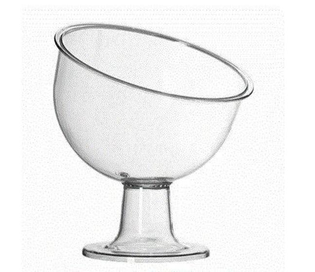 Imagem de Taça Inclinada - Média - 1100ml TRANSP.C/ 01 UNID