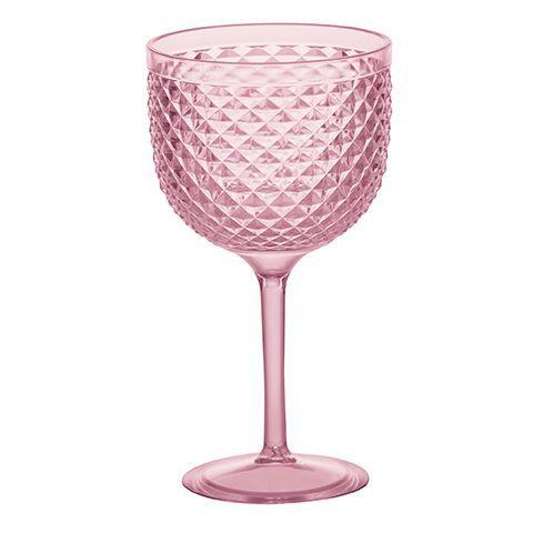 Imagem de Taça p/ Gin em Acrílico Luxxor 600ml Rosa - Paramount