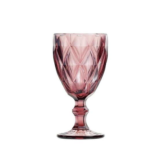 Imagem de Taça para Água Suco Diamond Lilas Lyor 260ml