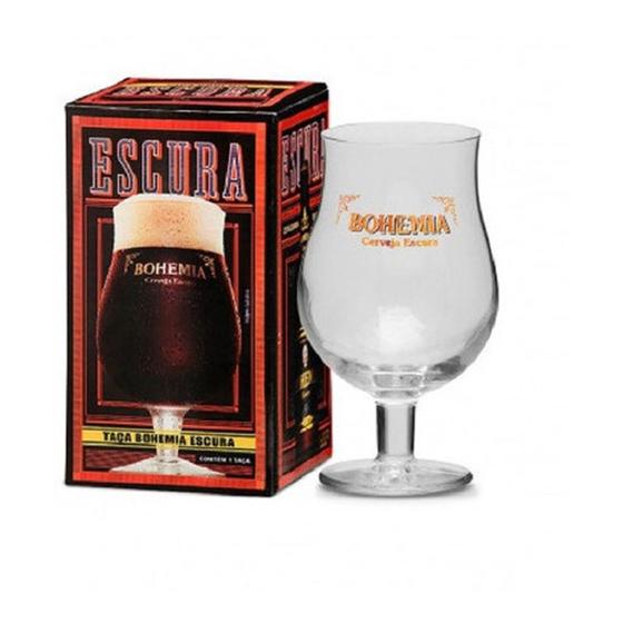 Imagem de Taça Para Cerveja Escura Bohemia - 400ml - Ambev Original