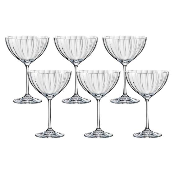 Taça para Espumante Vintage Dream Haus 340 ml com 6 Peças Imagem de Taça para Espumante Vintage Dream Haus 340 ml com 6 Peças