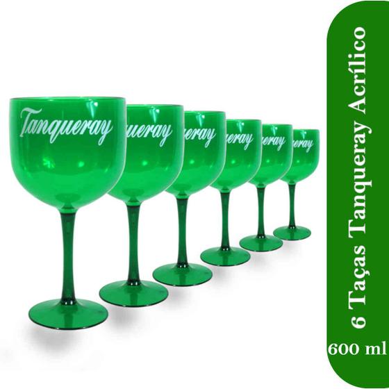 Imagem de Taça Para Gin Tônica Drinks e Coquetéis Verde Tanqueray