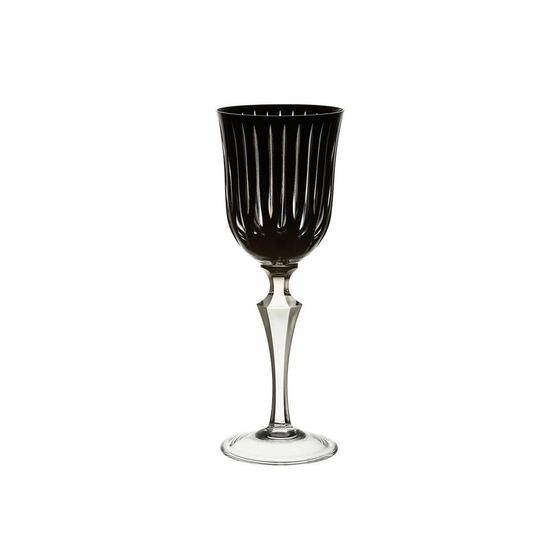 Imagem de Taça para vinho branco em cristal Strauss Overlay 237.103.150 310ml preta