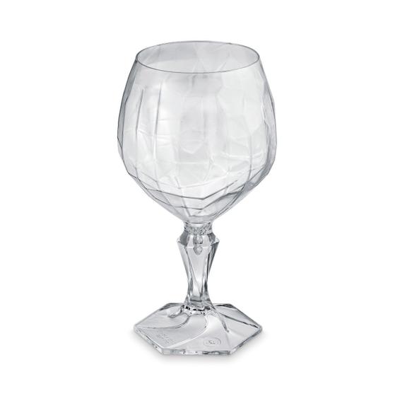 Imagem de Taça Plástica Para Água Suco Chá Gin Festa 350ml Tango Transparente - UZ664 Uz