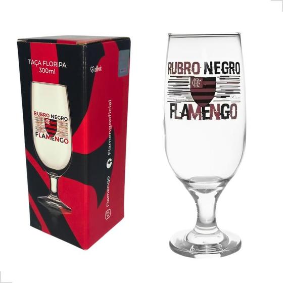 Imagem de Taça Time Do Flamengo Copo Cerveja Chopp 300ml Licenciado
