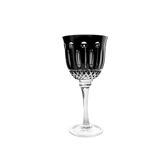 Imagem de Taça vinho branco em cristal Strauss Overlay 225.069 330ml preta