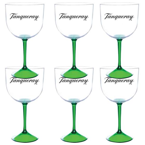 Imagem de Taças de gin Tanqueray acrílicas kit com 6 unidades
