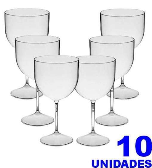 Imagem de Taças Gin Transparente Acrílico LPS  580 ML - KIT 10 UND