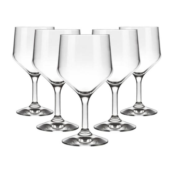Taças para Água Vidro 300ml SM Buffet Conjunto 5 Peças Nadir Figueiredo