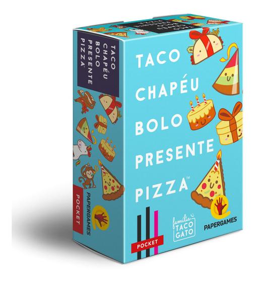 Imagem de Taco Chapéu Bolo Presente Pizza Jogo De Cartas Papergames