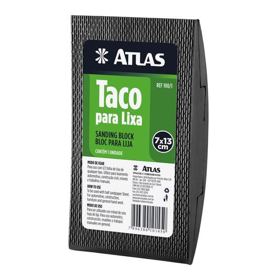 Imagem de Taco de borracha manual para Lixas - Atlas