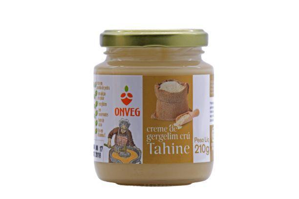 Imagem de Tahine Cru (Creme de Gergelim) Onveg 210g