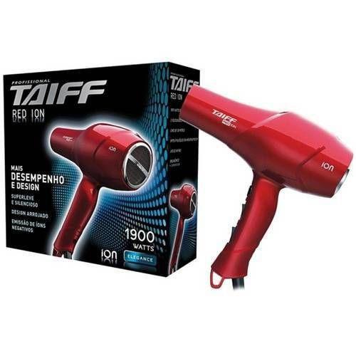 Imagem de Taiff kit 220v - secador red ion 1900w + prancha red ion