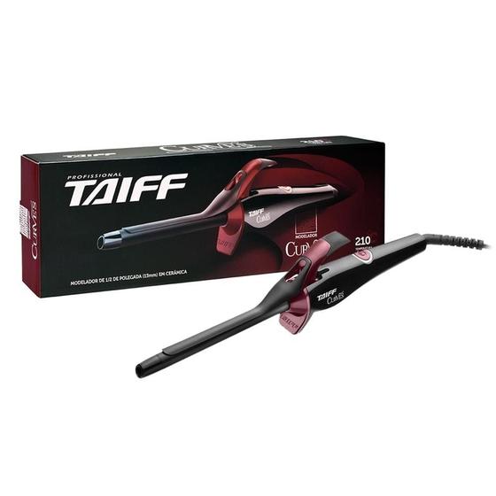 Taiff modelador de cachos curves 1/2 polegada - 13mm - bivolt Menor preço em Taiff modelador de cachos curves 1/2 polegada - 13mm - bivolt