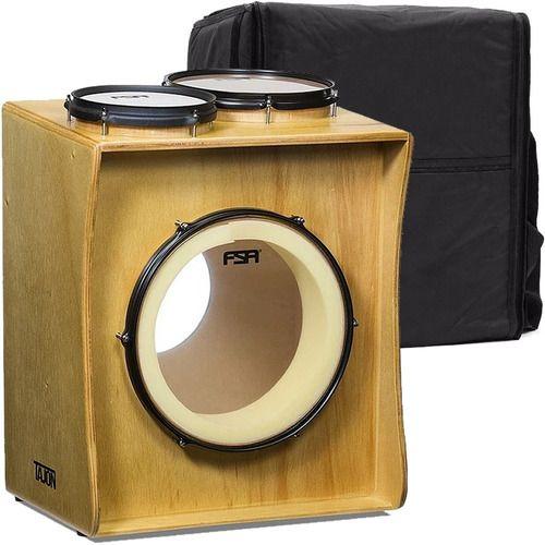 Imagem de Tajon Profissional Bumbo 14 Caixa 8 Tom 10 C/ Capa Fsa Taj16