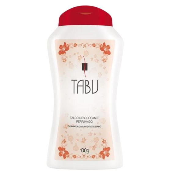 Imagem de Talco Desodorante Perfumado Tabu Tradicional 100G - Dana