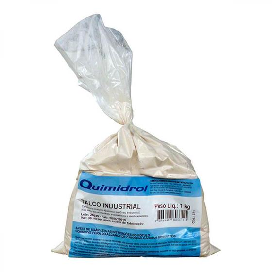 Talco Industrial Quimidrol 1kg Sabão em Pó Magazine Luiza