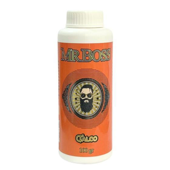 Imagem de Talco Mentolado Para Cabelo 100gr Ultrafino MR Boss Safira