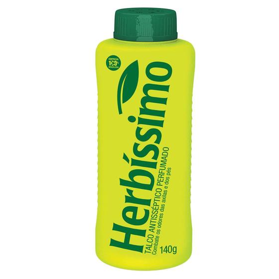 Imagem de Talco para os Pés Herbíssimo Antisséptico Perfumado 140g