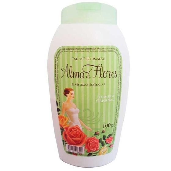 Imagem de Talco Perfumado Alma De Flores Finíssimas Essências 100g - Alma flores