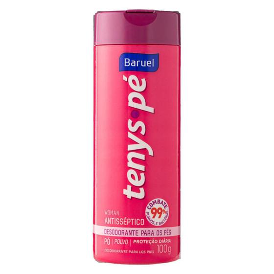 Imagem de Talco Tenys Pé Baruel Woman 100 Gr Rosa