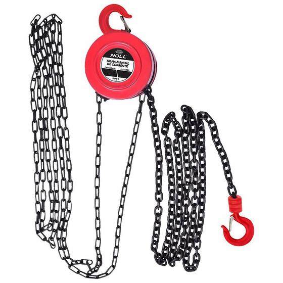 Imagem de Talha Manual de Corrente 2000 Kg x 3 Metros 538,0004 - NOLL