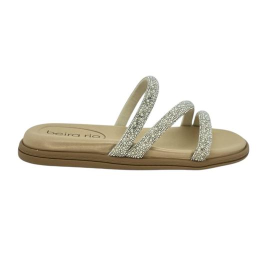 Imagem de Tamanco beira rio feminino flatform casual 8488.108 prata