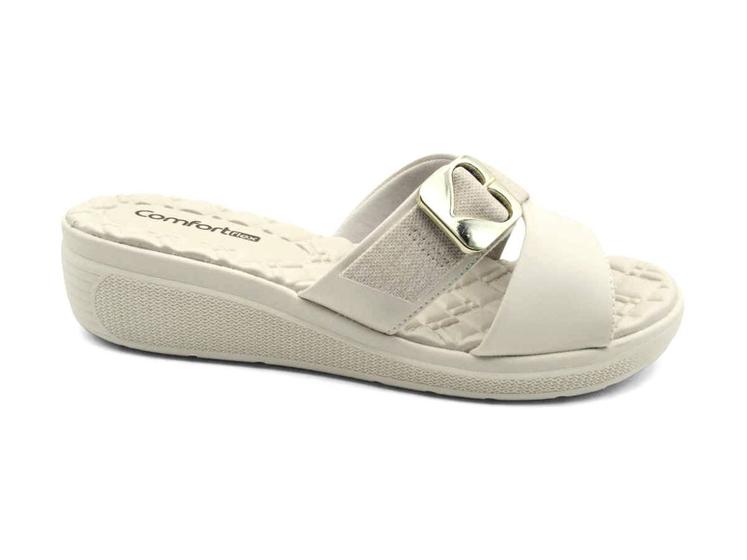 Imagem de Tamanco Comfortflex Feminino Slide Flatform 2486401