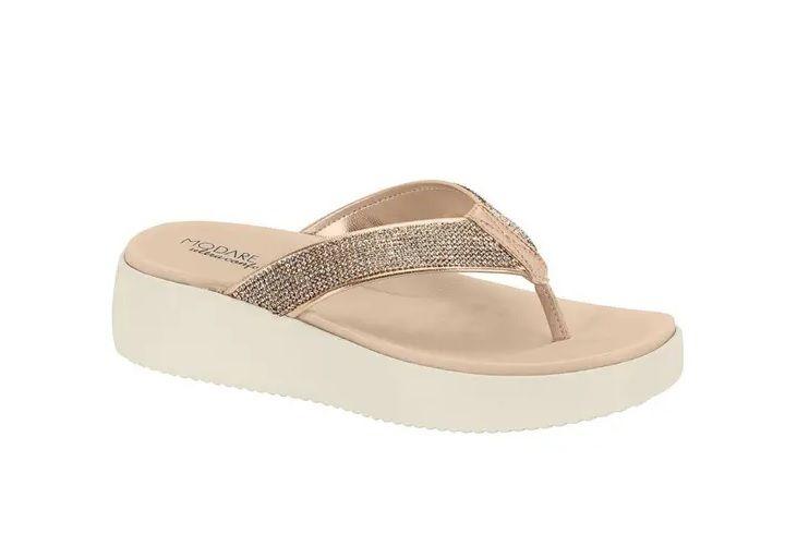 Imagem de Tamanco Feminino Flatform Conforto Estilo Brilho 7189.105.14710