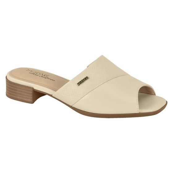 Tamanco Feminino Modare Ultra Conforto Salto Grosso Baixo 7169.100. ...