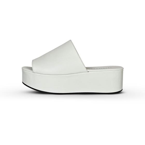 Imagem de Tamanco Flatform Feminino Branco