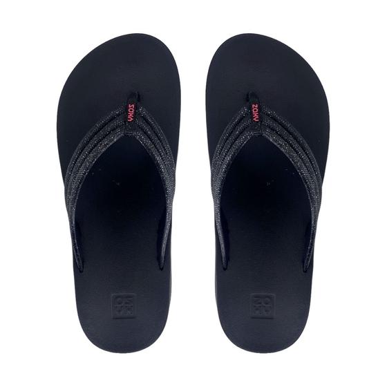 Imagem de Tamanco FlatForm Zaxy 19024 Anatômico com Brilho Original