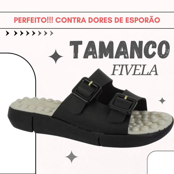 Tamanco Ortopédico Sandália Feminina P/ Esporão Confort Sapato Chinelo Rasteira Papete - Clarabe Imagem de Tamanco Ortopédico Sandália Feminina P/ Esporão Confort Sapato Chinelo Rasteira Papete
