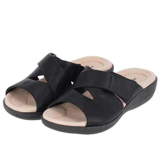 Imagem de Tamanco Piccadilly Fascite Plantar Clássico 239002 Feminino-Preto