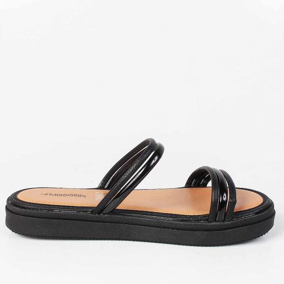 Imagem de Tamanco Slide Flatform Mississipi Mi591  Preto