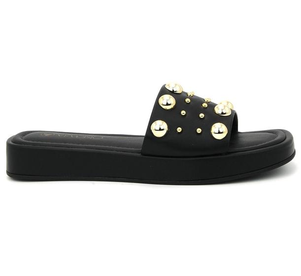 Imagem de Tamanco Via Uno 882002 Flatform Rasteirinha Slide Feminino