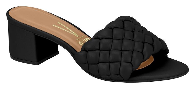 Tamanco Vizzano Feminino Matelasse Confort 6291.1108 Preto Menor preço em Tamanco Vizzano Feminino Matelasse Confort 6291.1108 Preto