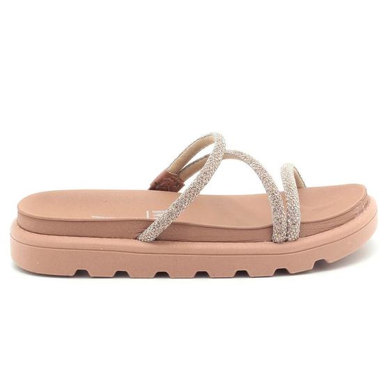 Imagem de Tamanco Vizzano Flatform Tiras Brilho Feminino 6459118