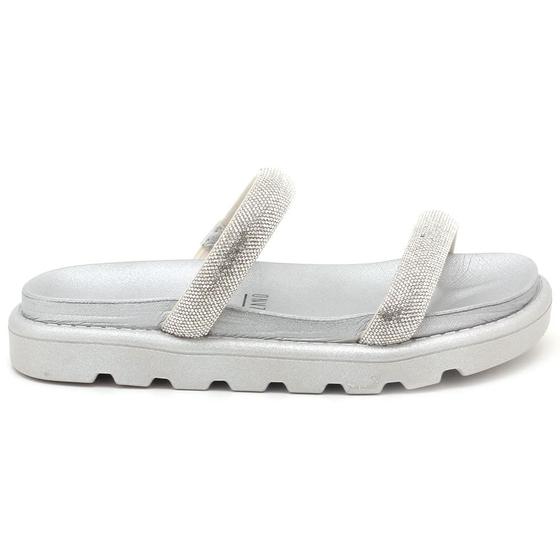 Imagem de Tamanco Vizzano Flatform Tiras Brilho Feminino 6459310